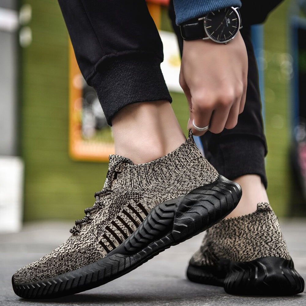 Wide Fit Knit Sneakers