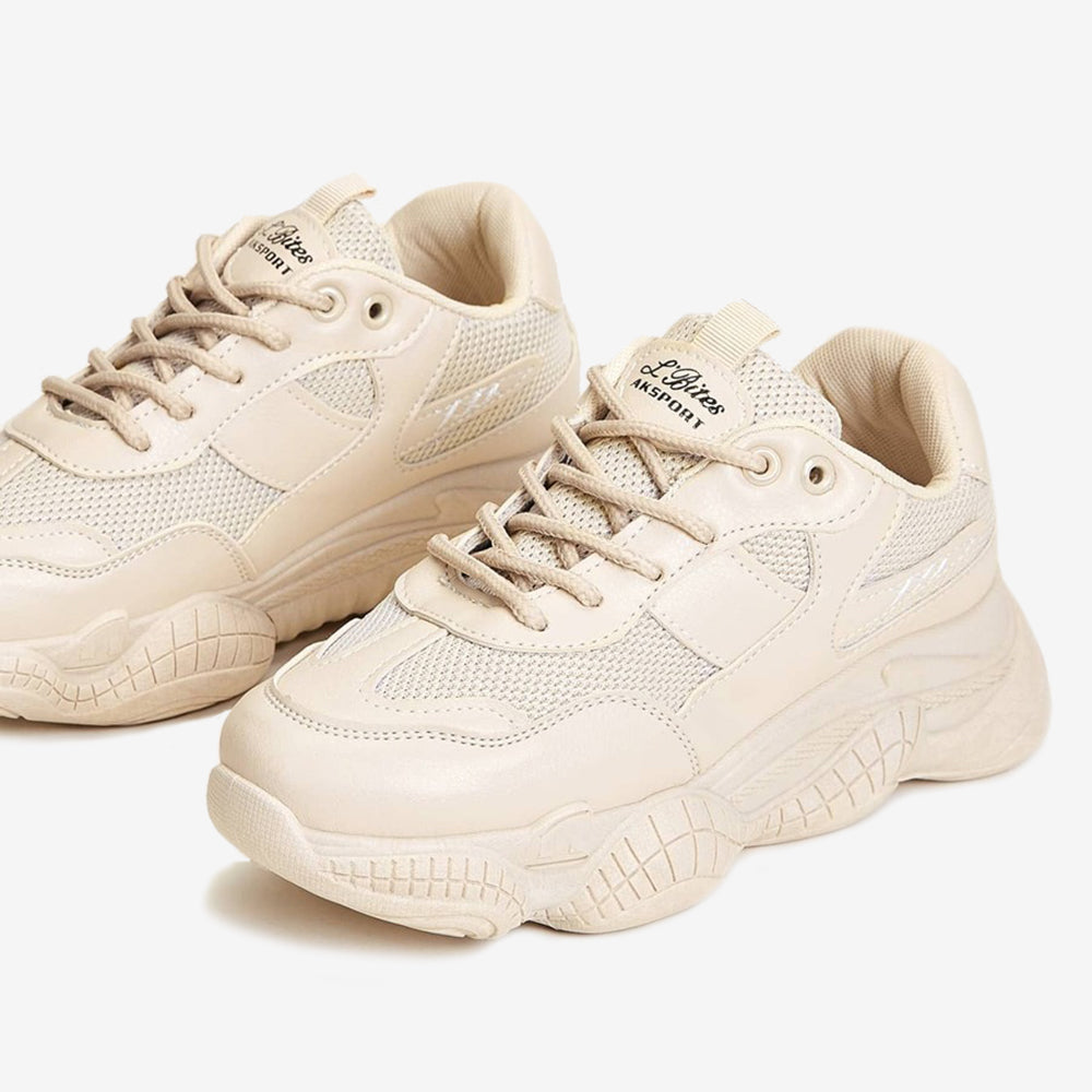 Lace-Up Chunky Sneakers