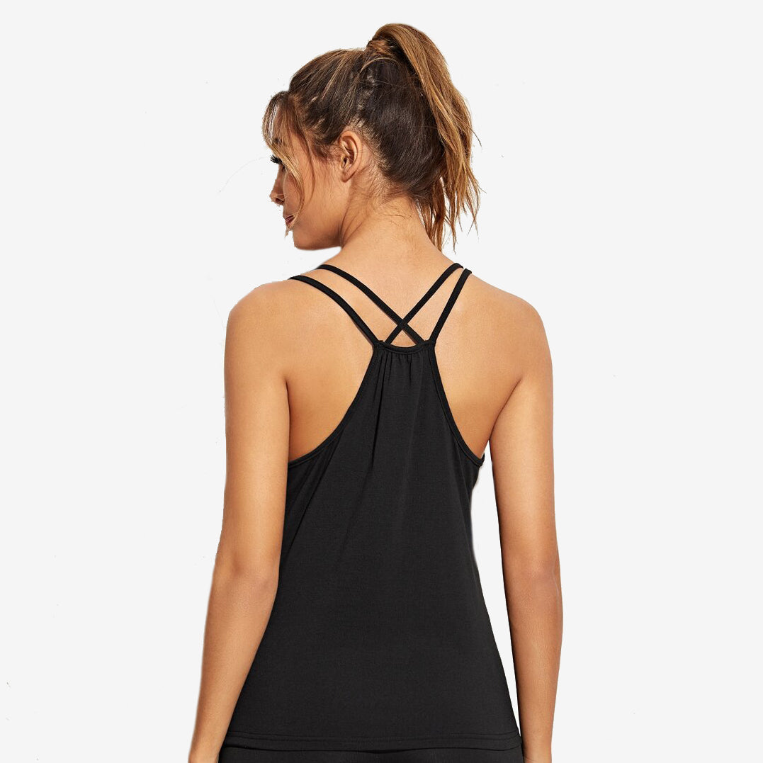 Black Sports Tank